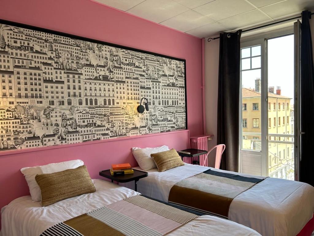 ליון Hotel De La Croix-Rousse מראה חיצוני תמונה